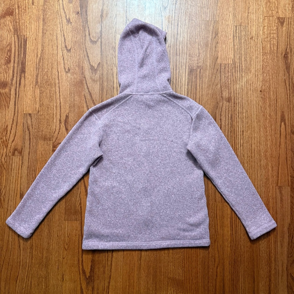 Patagonia Kids Better Sweater Hoody in Rose Pink size L 12 - Picture 10 of 16